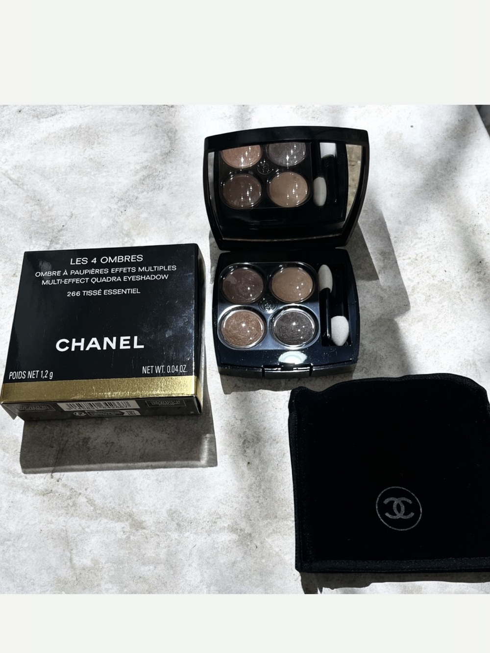 Chanel Les 4 Ombres Multi-Effect Quadra Eyeshadow compact in shade 266